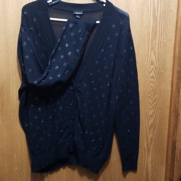 Black Cardigan - Picture 1 of 7